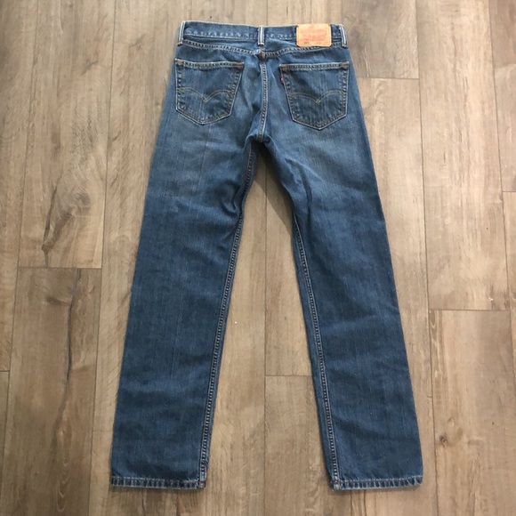 Vintage LEVI’S 505’s Classic Fit 100% Cotton Denim Jeans - Picture 3 of 13